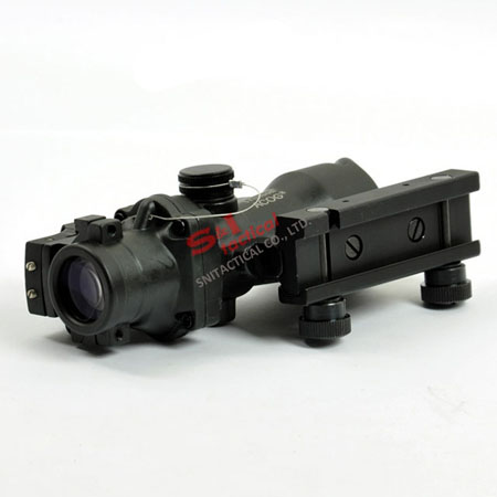 TA31 ACOG 4X32 Rifle Scope with Auto Red Dot black